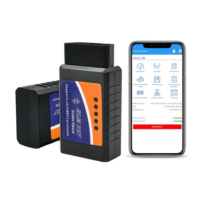 SSUCA ELM327 Bluetooth OBD2 Code Scanner Car Diagnostic Tool, Wireless OBDII Adapter OBD Reader