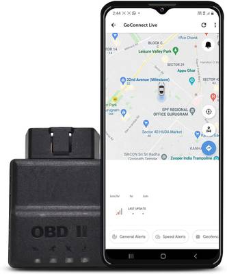 GoMechanic GoConnect OBD GPS Tracker, Vehicle Health & Mileage Monitoring(Android only) OBD Reader
