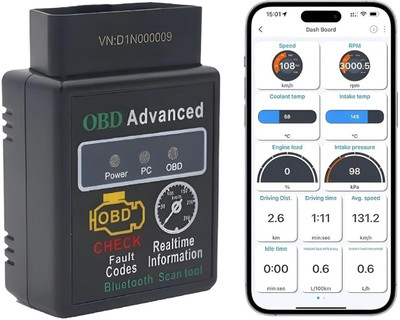JN STORE OBDII Auto Car Scanner ELM327 Wireless Fault Code Reader OBD Reader