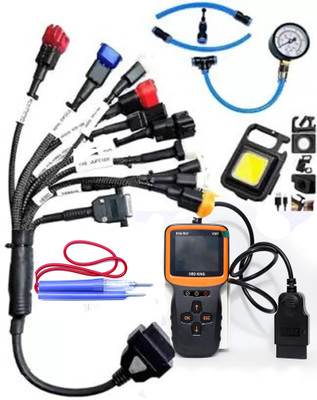 Obdking V317 Obd Scanner BS6 BS7 + 11 Cord Obd Cable Combo for All Bikes OBD Interface