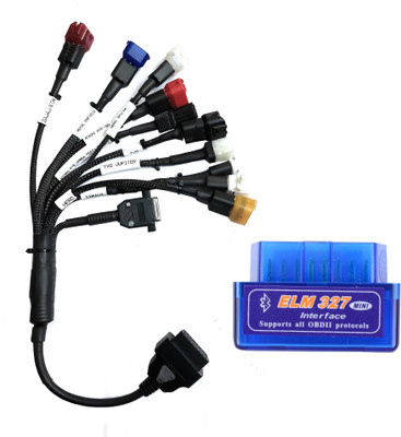 RG II 16 pin Smart MultiPin Converter Cable 11 Types With Adapter OBD Reader