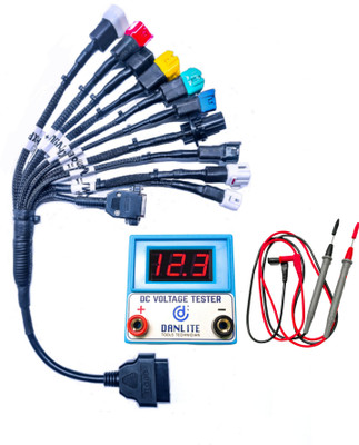 DANLITE TOOLS AND TECHNICIAN All BS6 Bike Universal Cable Non Breakable Wire Free Continuity Tester OBD Interface