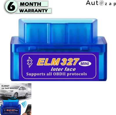 Autozap Universal Vehicle OBD Reader ELM327 Scanner OBD Reader