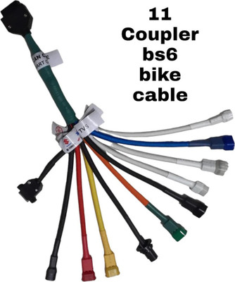 Xsentuals OBD-II (OBD2) 16 pin Smart MultiPin Converter Cable OBD Adapter for all Two Wheelers OBD Interface