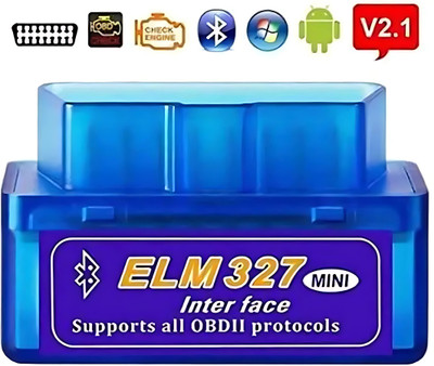 AutoPowerz Mini ELM327 Bluetooth V2.1 ELM 327 Car Code Reader OBD2 Car Diagnostic Tool OBD Reader