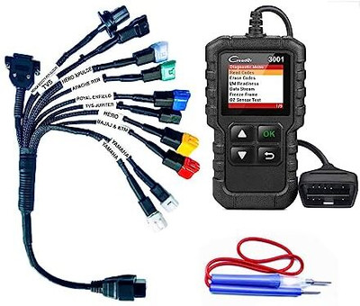 RG Bike Scanner: BS6 Compatibility with High-Performance 11-Cord OBD Cable OBD Interface