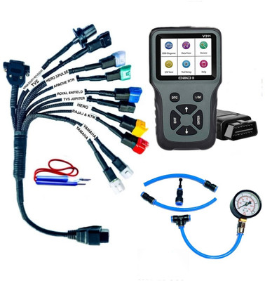 FREEFACE V311 Scanner with All BS6 Bike Scanner free Continuity Tester OBD Reader