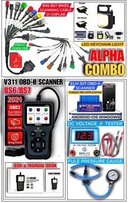 DLKW Danlite BS6-BS7 Bike Scanning E20 Scanning V311 DANLITE ALPHA COMBO OBD Reader OBD Reader