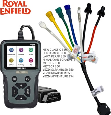 Oritool ROYAL ENFIELD CABLE WITH BS6 & BS7 SCANNER OBD Interface