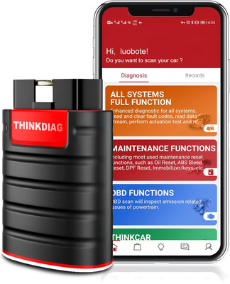 XPR3SS THINKDIAG Bluetooth OBD2 Diagnostic Scanner 15+ Reset Functions Free For 1 Year OBD Reader