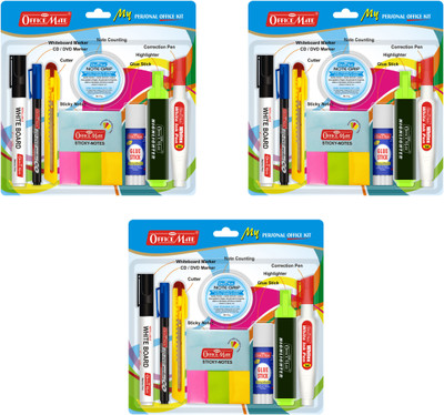 Soni Officemate Personal Office Kit in Blister Packing  Office Set(Multicolor)