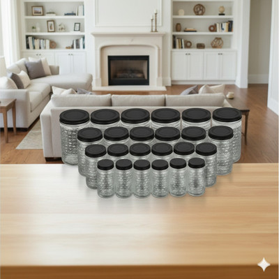 MAXTID 24 Compartments Plastic Modular(Black)