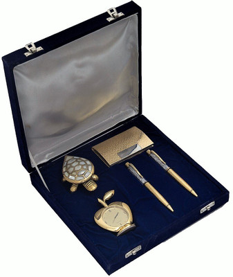 RELBEES NA  Office Set(GOLDEN, Blue)