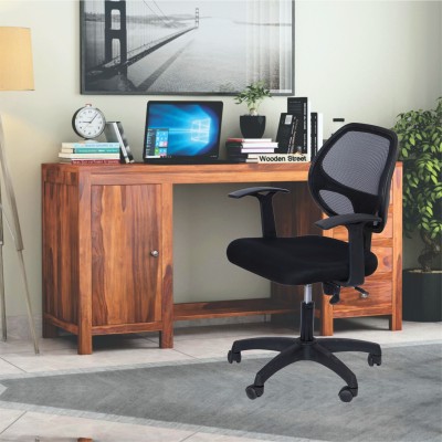 Mr Kursi Flipkart Perfect Homes Neo Low Back ergonomics Lumber Support Office Chair Mesh Office Arm Chair(Black, DIY(Do-It-Yourself))