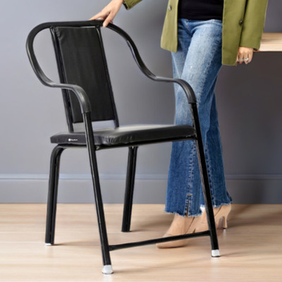 KITHANIA Executive Director Leatherette Study Arm Chair(Black, Pre-assembled)