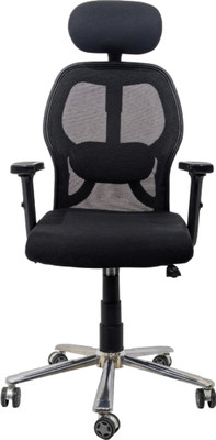 My Cubicles Computer Chair for Office & Home | Executive Revolving Chair Fabric, Mesh Office Adjustable Arm Chair(Black, DIY(Do-It-Yourself))