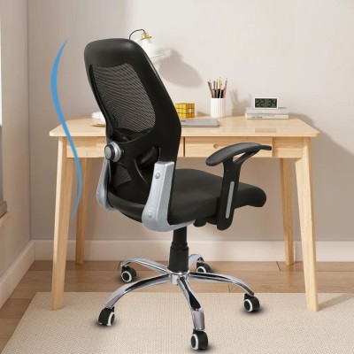 Nice Furniture FUGO® by Nice Goods, MODEL : NG-403, Ergonomic Executive High Back Office Chair, Mesh Office Arm Chair(Black, DIY(Do-It-Yourself))