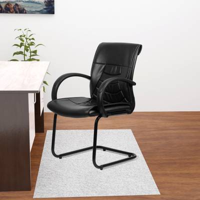 Flipkart Perfect Homes Leatherette Office Adjustable Arm Chair