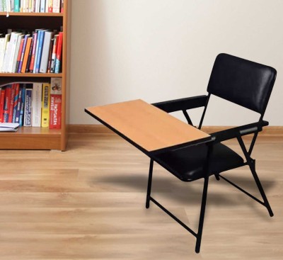 Spacecrafts Fabric Study Folding Chair(Black, Optional Installation Available)