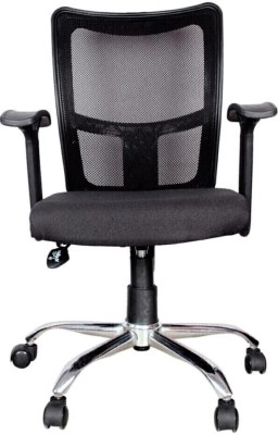 Nice Furniture Chair, Office Chair, Computer Chair, Revolving Chair, Chair for Study Leather Office Arm Chair(Black, Optional Installation Available)