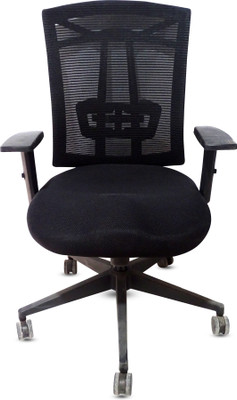 decartseatings Leefit Intero Mesh Office Adjustable Arm Chair(Black, Knock Down)