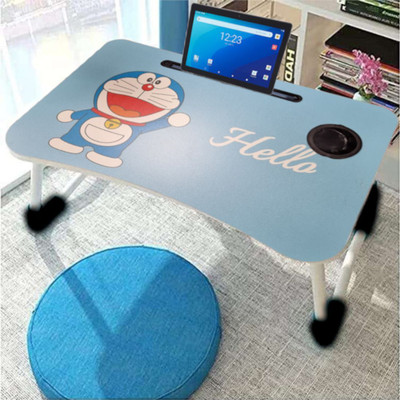 Elysiara Solid Wood Study Table(Free Standing, Finish Color - BLUE, Pre-assembled)