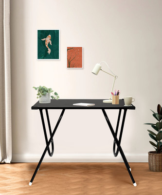 limraz furniture L 56 Engineered Wood Study Table(Free Standing, Finish Color - brown, Pre-assembled)