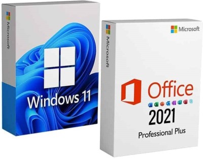 MICROSOFT Windows 11 Pro & Office Professional Plus 2021 (1 User/Device, Lifetime)