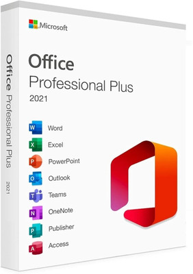 MICROSOFT Office Professional Plus 2021 (Lifetime Validity) One-time purchase for 1 PC