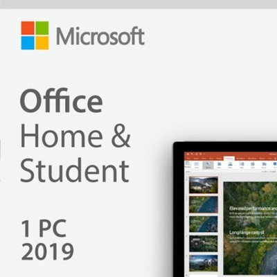 MICROSOFT Office Home & Student 2019 (1 User/PC, Lifetime Validity) - One Time Purchase