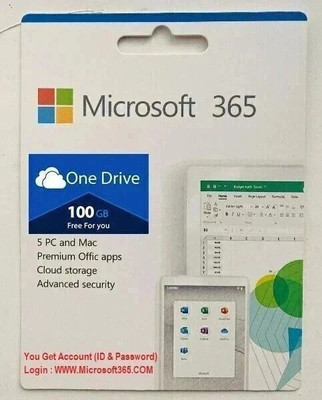 MICROSOFT Office 365 Professional Plus For 5 Users/PCs (Lifetime)