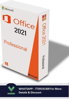 MICROSOFT Office Professional Plus 2021 for Lifetime - 1 User/PC (Latest Edition)