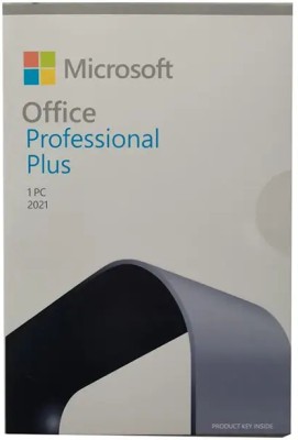 MICROSOFT Office Professional Plus 2021 For 1 User/PC with Lifetime Validity (New Edition)