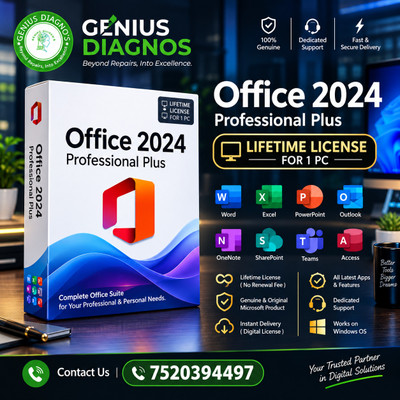 Genius Diagnos OFFICE 2024 PROFESSIONAL PLUS