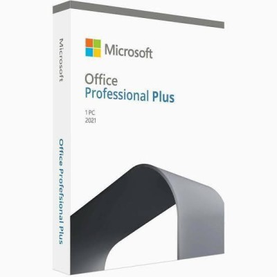 MICROSOFT Office Pro Plus 2021 Windows (1 User, Lifetime Validity)
