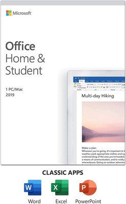 MICROSOFT Office Home & Student 2019 - One Time Purchase (1 User/PC, Lifetime Validity) deal from flipkart MICROSOFT Office Home & Student 2019 - One Time Purchase (1 User/PC, Lifetime Validity) deal from flipkart
