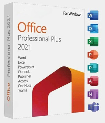 MICROSOFT Office Professional Plus 2021 ( 1 User, Lifetime License)