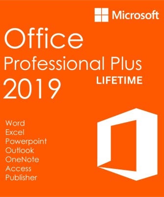MICROSOFT Office Professional Plus 2019 (1 User/PC , Lifetime Validity) License