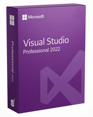 MICROSOFT Visual Studio Professional 2022 for Windows (1 User, Lifetime License)