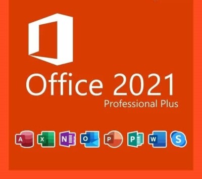 MICROSOFT Office Pro Plus 2021 (1 PC, Lifetime Validity) Activation Key Card