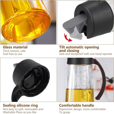 flea 650 ml Cooking Oil Dispenser(Pack of 1)