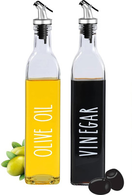 Zubix 500 ml Cooking Oil Dispenser Set(Pack of 2)