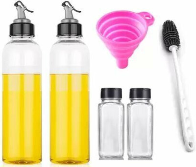 ENTRYZONE 1000 ml, 1000 ml, 120 ml, 120 ml Cooking Oil Dispenser Set(Pack of 1)