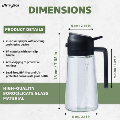 ASHISHMETALART 500 ml Cooking Oil Dispenser(Pack of 1)