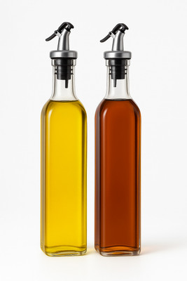 INDIWARRIOR 500 ml Cooking Oil Dispenser Set(Pack of 2)