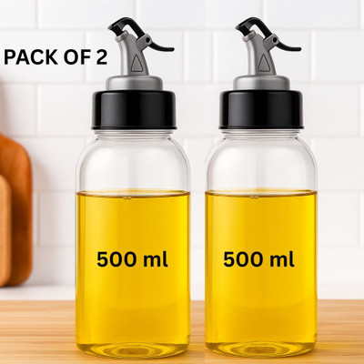 LIVLY 500 ml Cooking Oil Dispenser Set(Pack of 2)