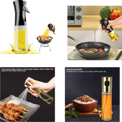 Lane of Rogue 200 ml, 100 ml Cooking Oil Dispenser Set(Pack of 2)
