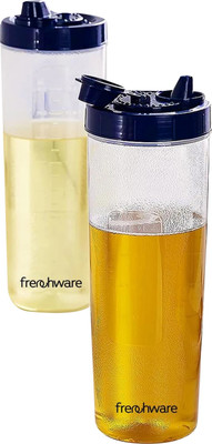 Frenchware 950 ml Oil Dispenser Ideal for Storing & Pouring Liquids, BPA-Free, Food Grade Material Cooking Oil Dispenser(Pack of 2)