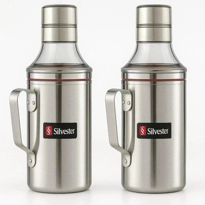 Silvester 1000 ml Cooking Oil Dispenser Set(Pack of 2)