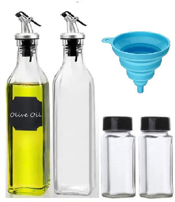 VATUKDY 1000 ml Cooking Oil Dispenser Set(Pack of 5)